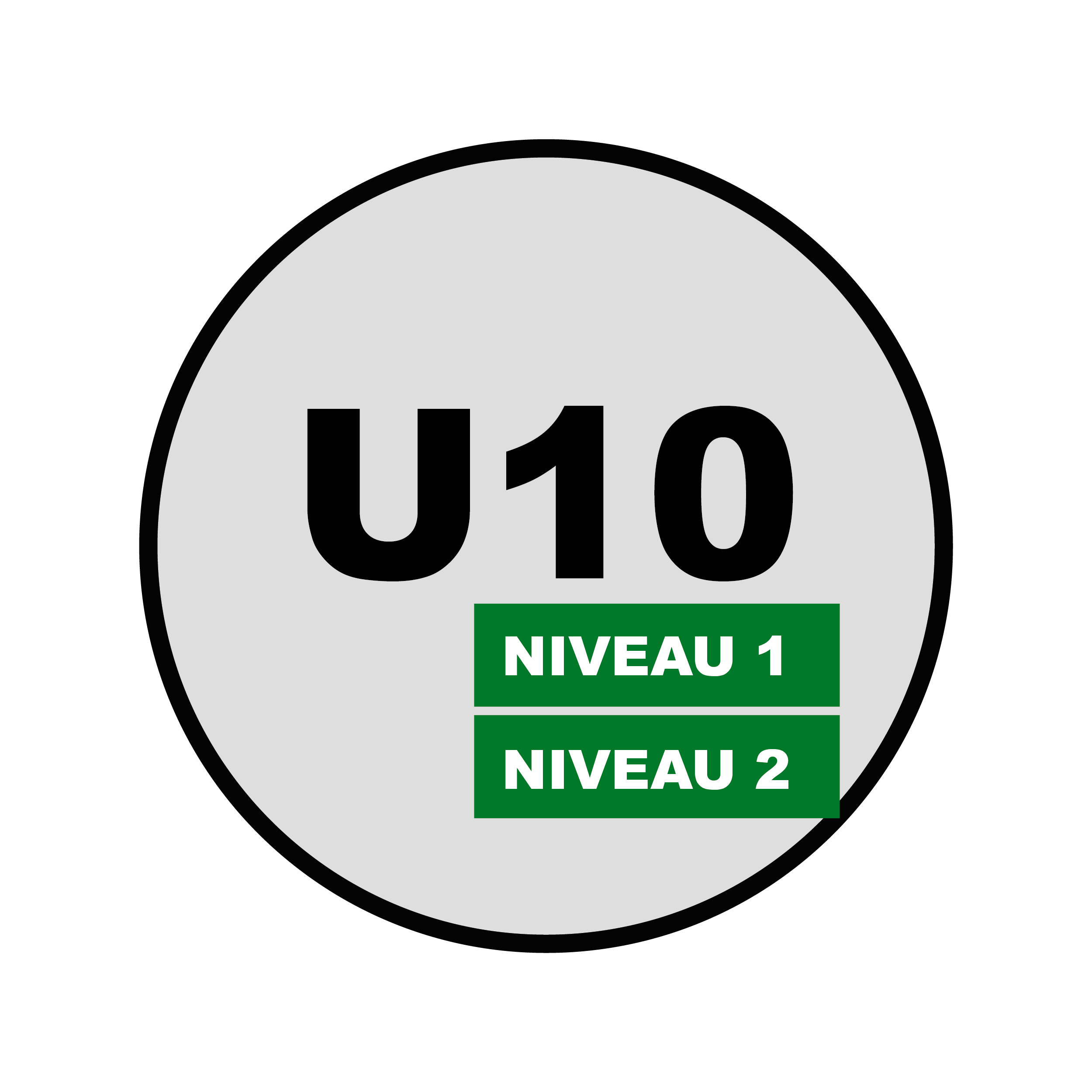 Catégorie U10 - Niveau 1 & 2