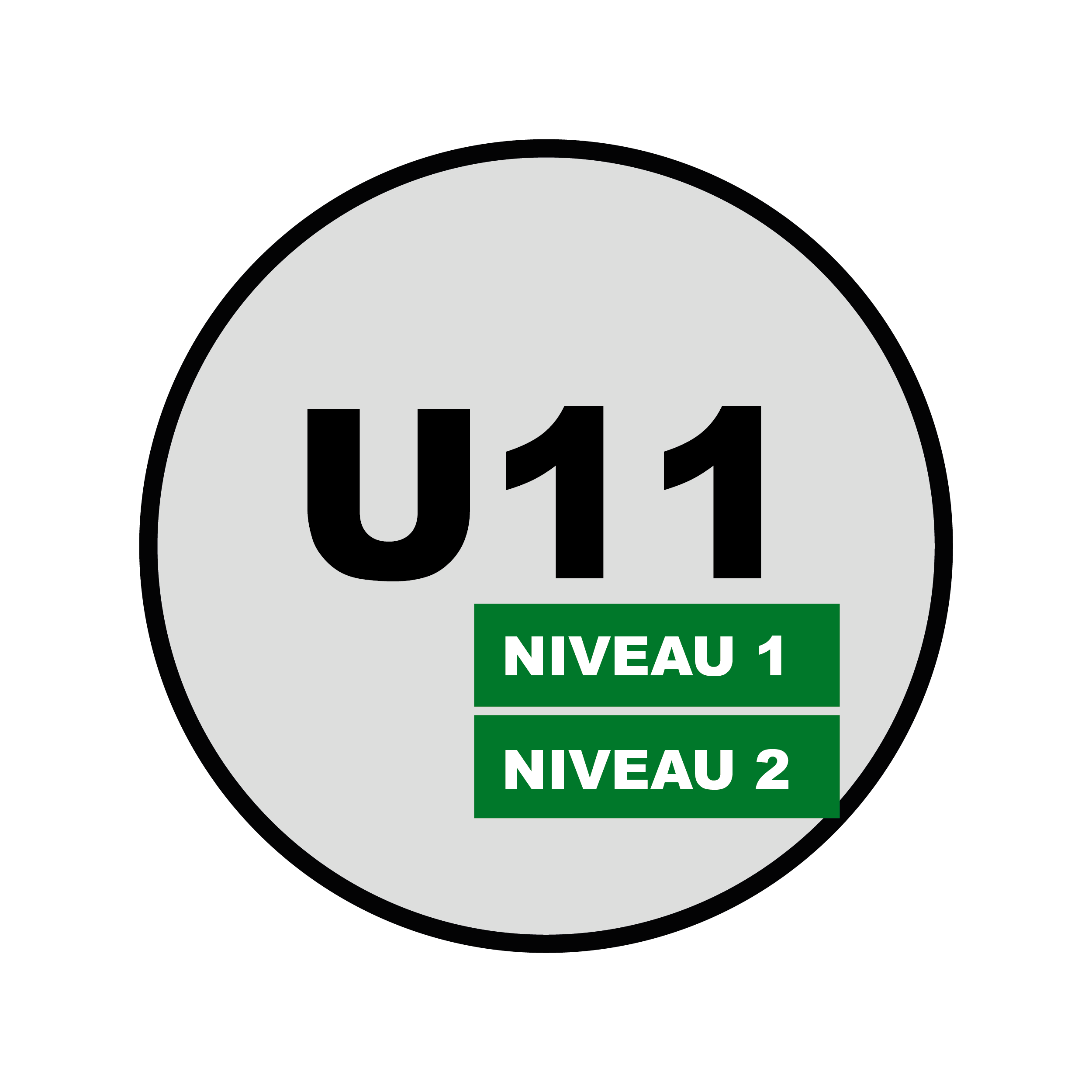 Catégorie U11 - Niveau 1 & 2